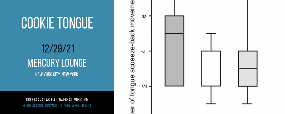 Cookie Tongue at Mercury Lounge