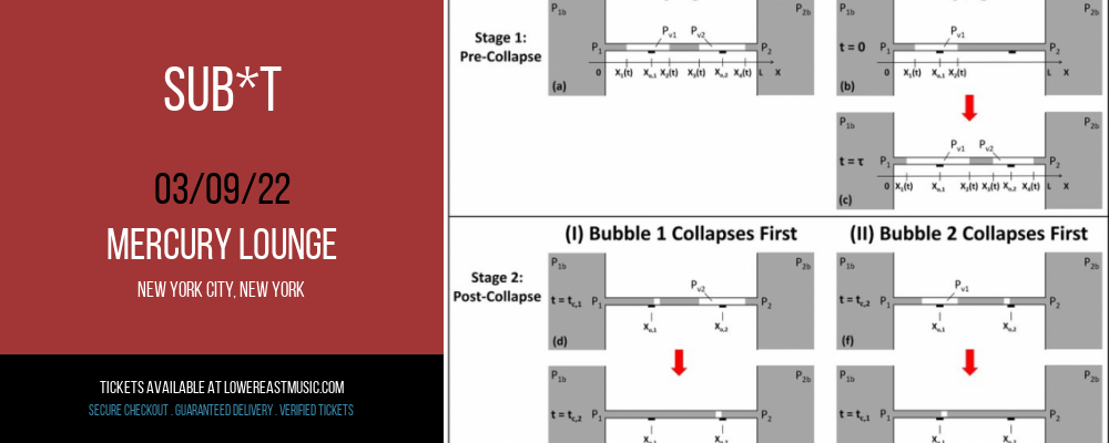 Sub*T at Mercury Lounge