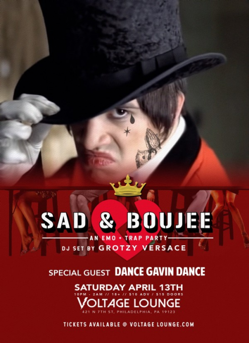 Sad and Boujee - Trap & Emo Dance Party at Mercury Lounge