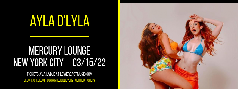 Ayla D'Lyla at Mercury Lounge